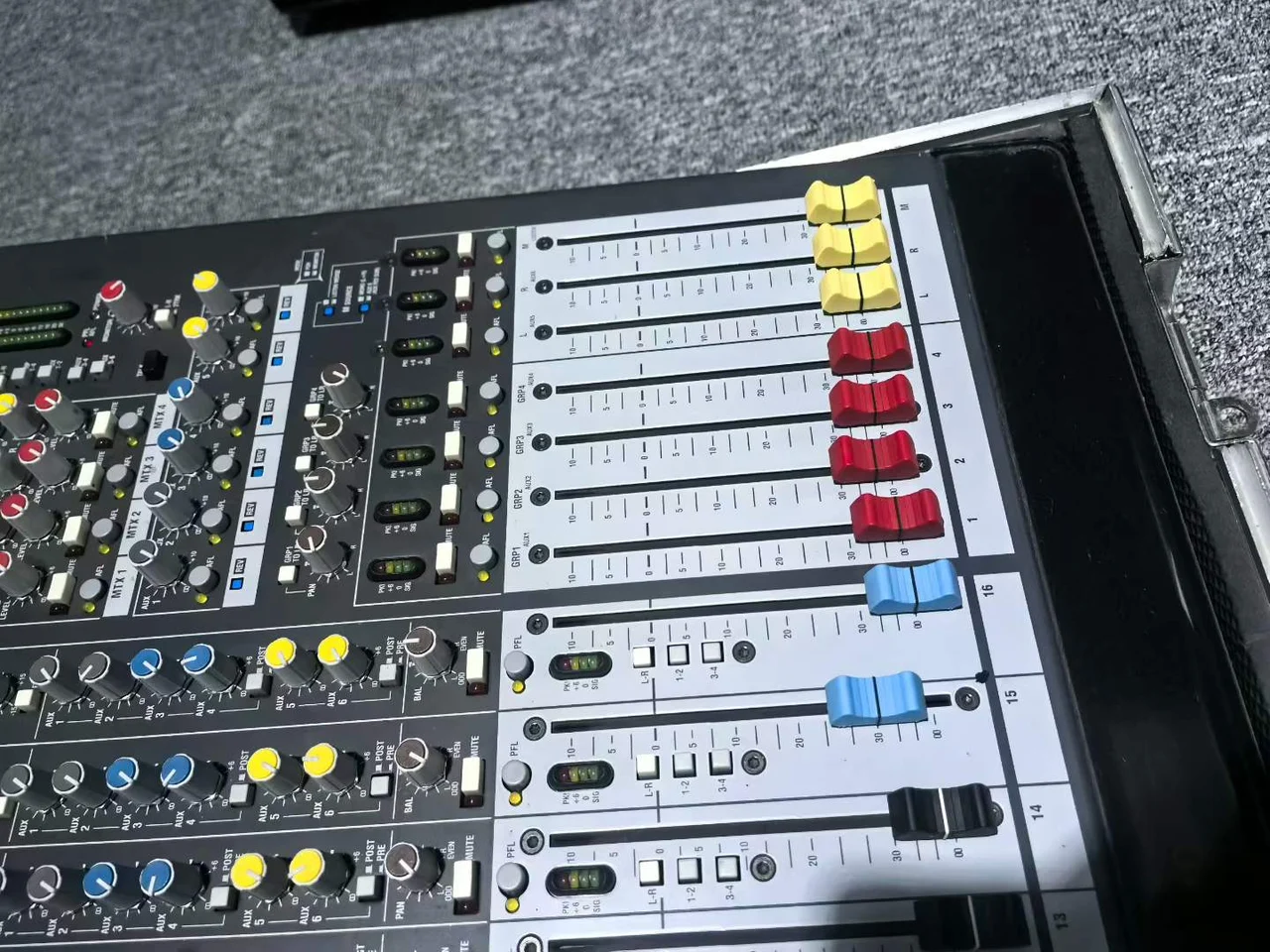 Supplied photograph of Allen & Heath GL2800; identity and availability require confirmation — photograph 2
