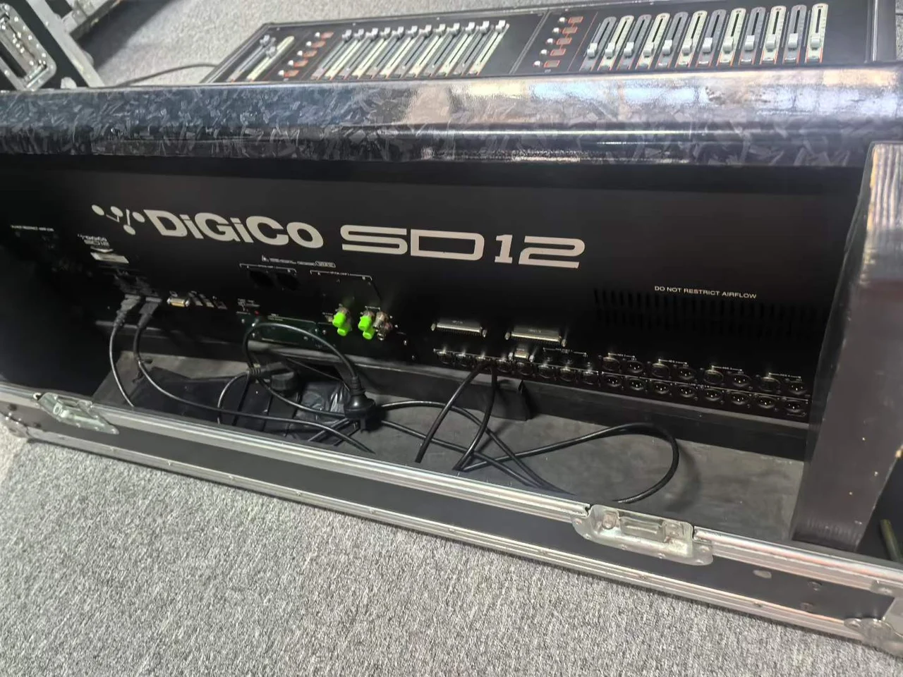 Supplied photograph of DiGiCo SD12; identity and availability require confirmation — photograph 3