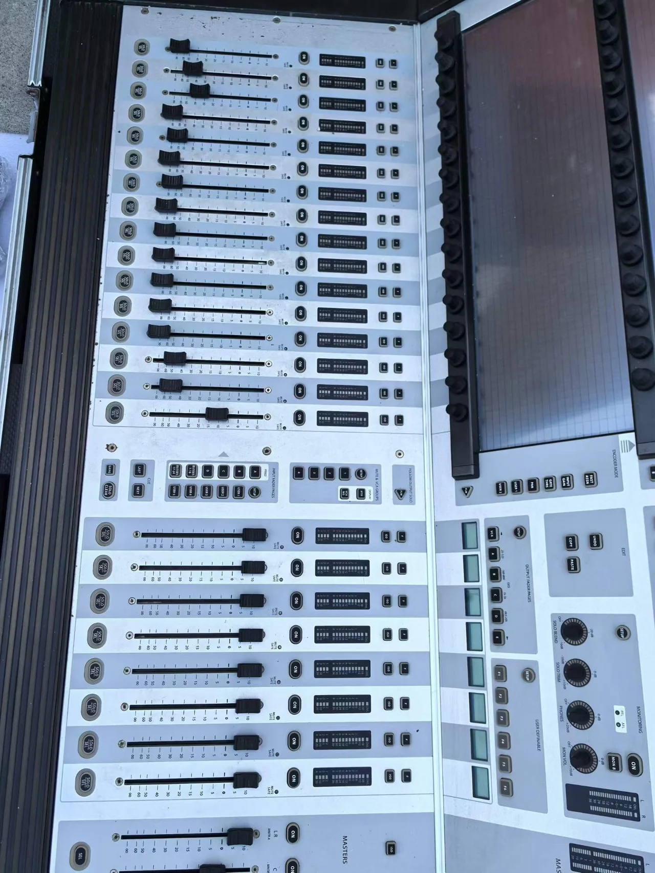 Supplied photograph of Soundcraft Vi1; identity and availability require confirmation — photograph 2