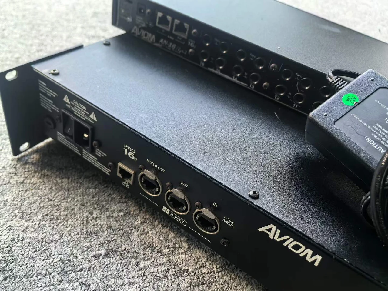 Supplied photograph of Aviom A360; identity and availability require confirmation — photograph 4