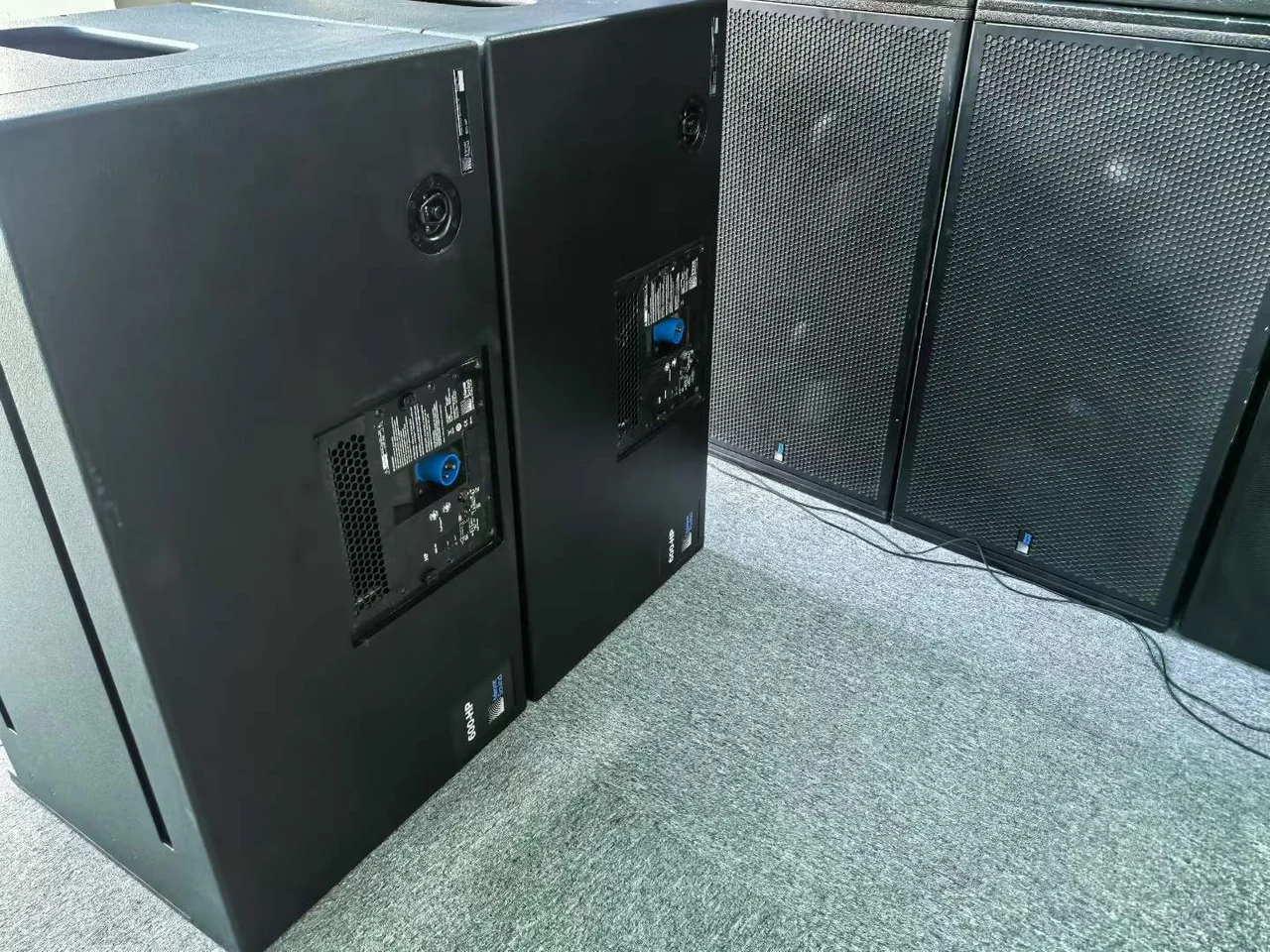Supplied photograph of Meyer Sound 600-HP; identity and availability require confirmation — photograph 3
