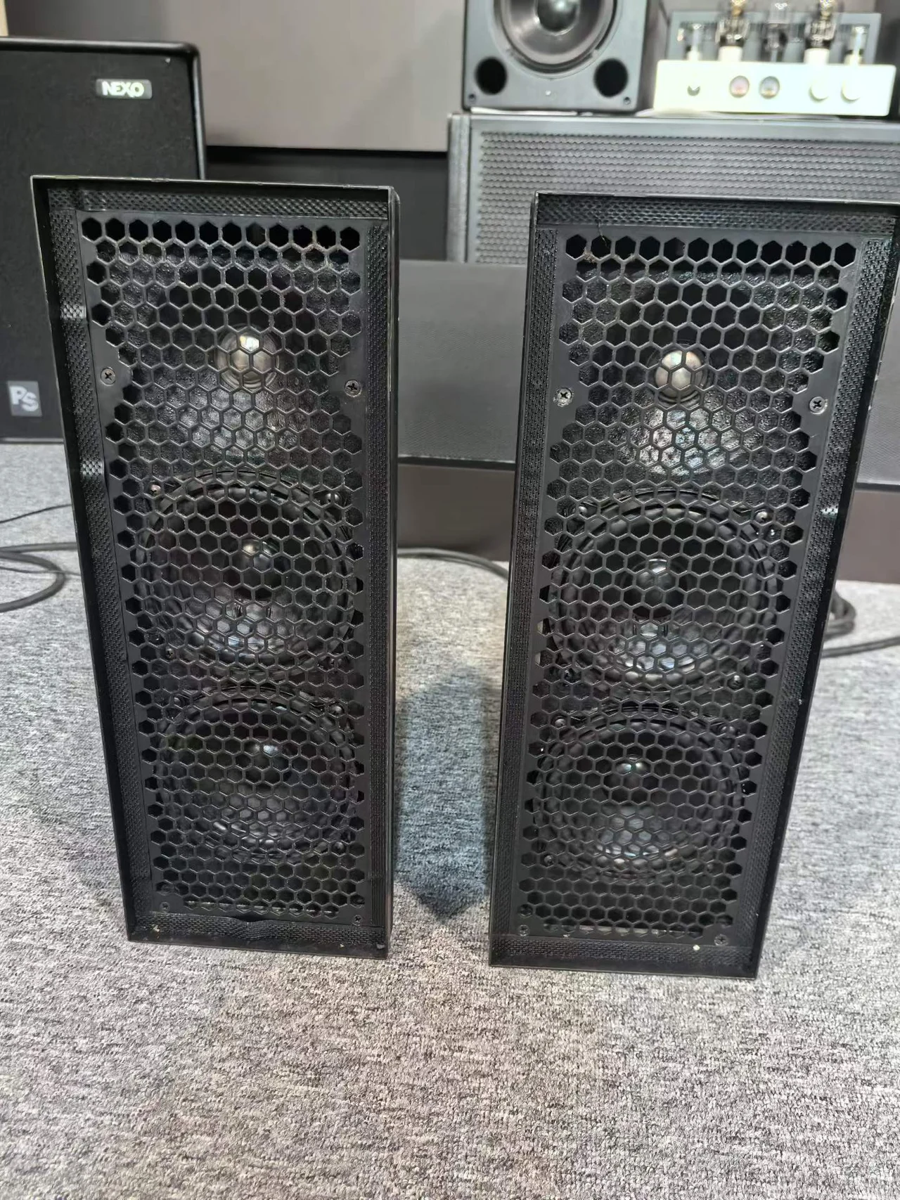 Supplied photograph of Meyer Sound UPM-1P; identity and availability require confirmation — photograph 1