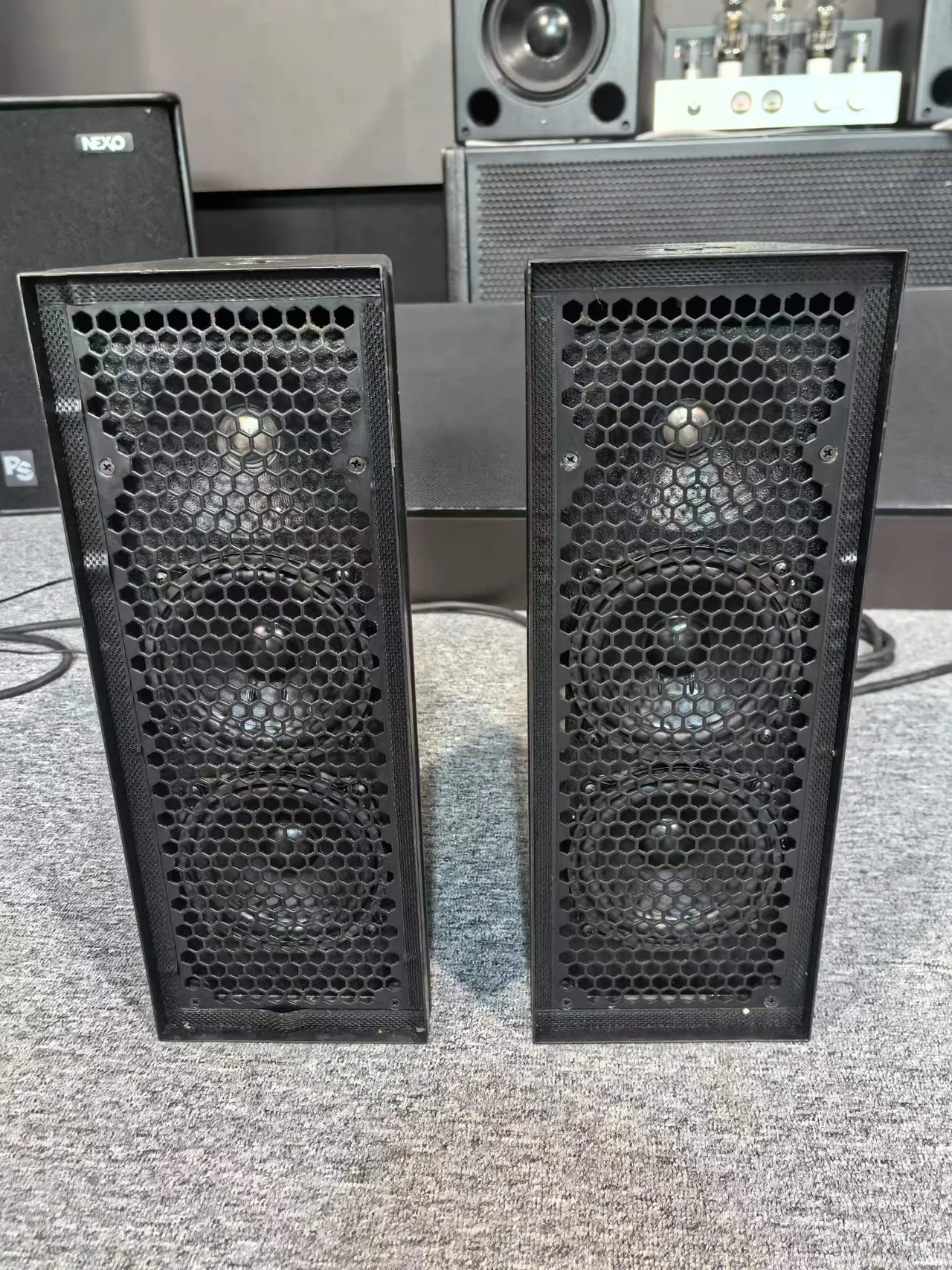 Supplied photograph of Meyer Sound UPM-1P; identity and availability require confirmation — photograph 4