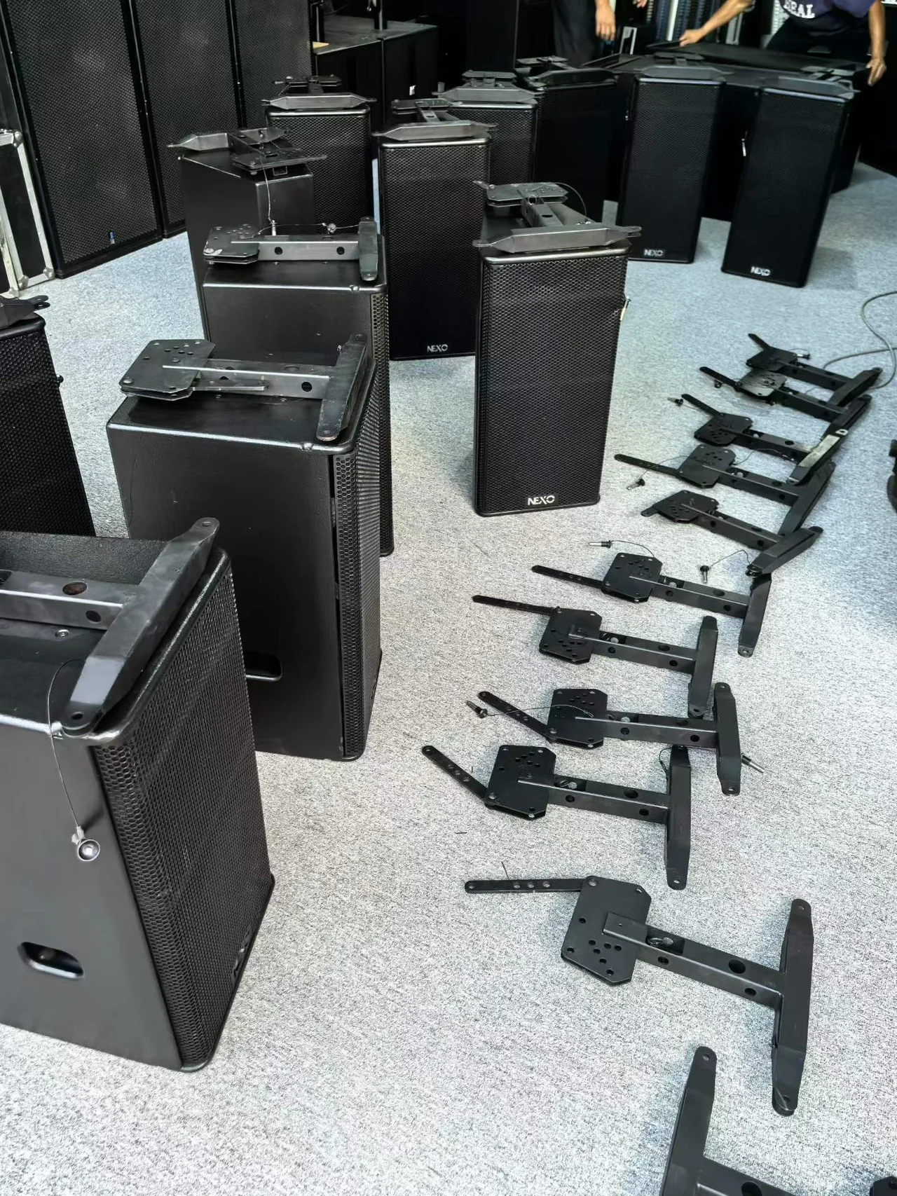 Supplied photograph of NEXO GEO S1230; identity and availability require confirmation — photograph 4