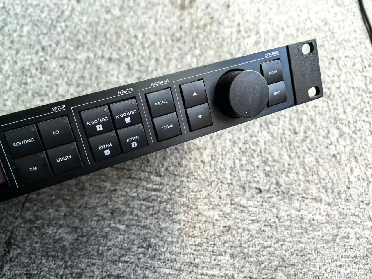 Supplied photograph of TC Electronic Rack effects processor; identity and availability require confirmation — photograph 2