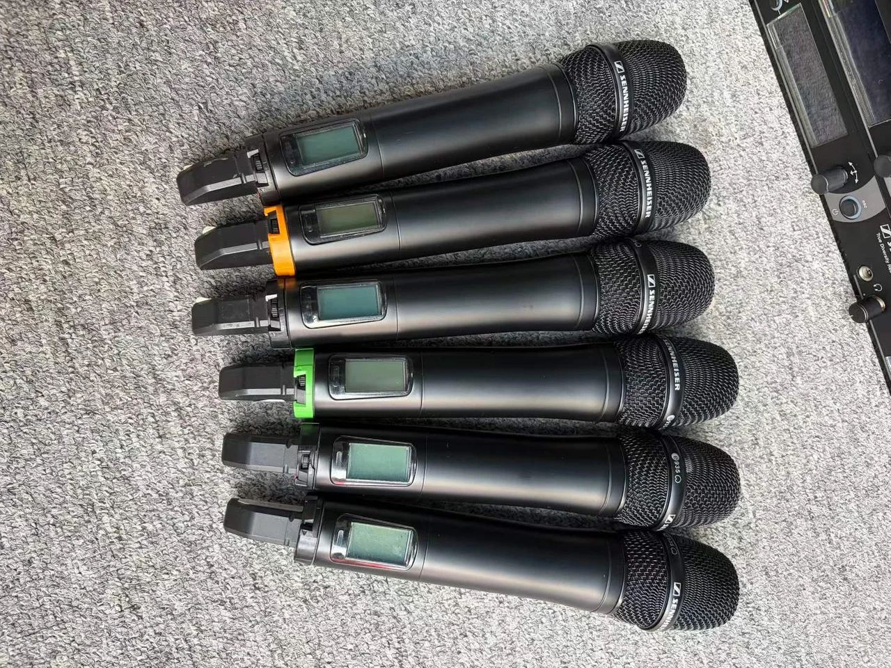 Supplied photograph of Sennheiser 2000 series components; identity and availability require confirmation — photograph 1